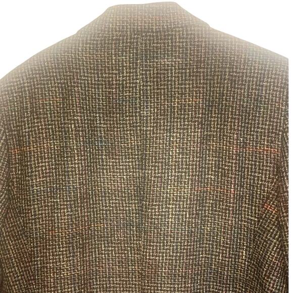 Vintage Norton McNaughton Blazer 16 Gray Wool Double Breasted  Dark Academia - Picture 8 of 8